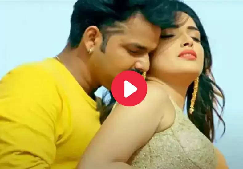 Bhojpuri Cinema: Pawan Singh did a tremendous romance with actress Amrapali Dubey, watching the video will make you sweat