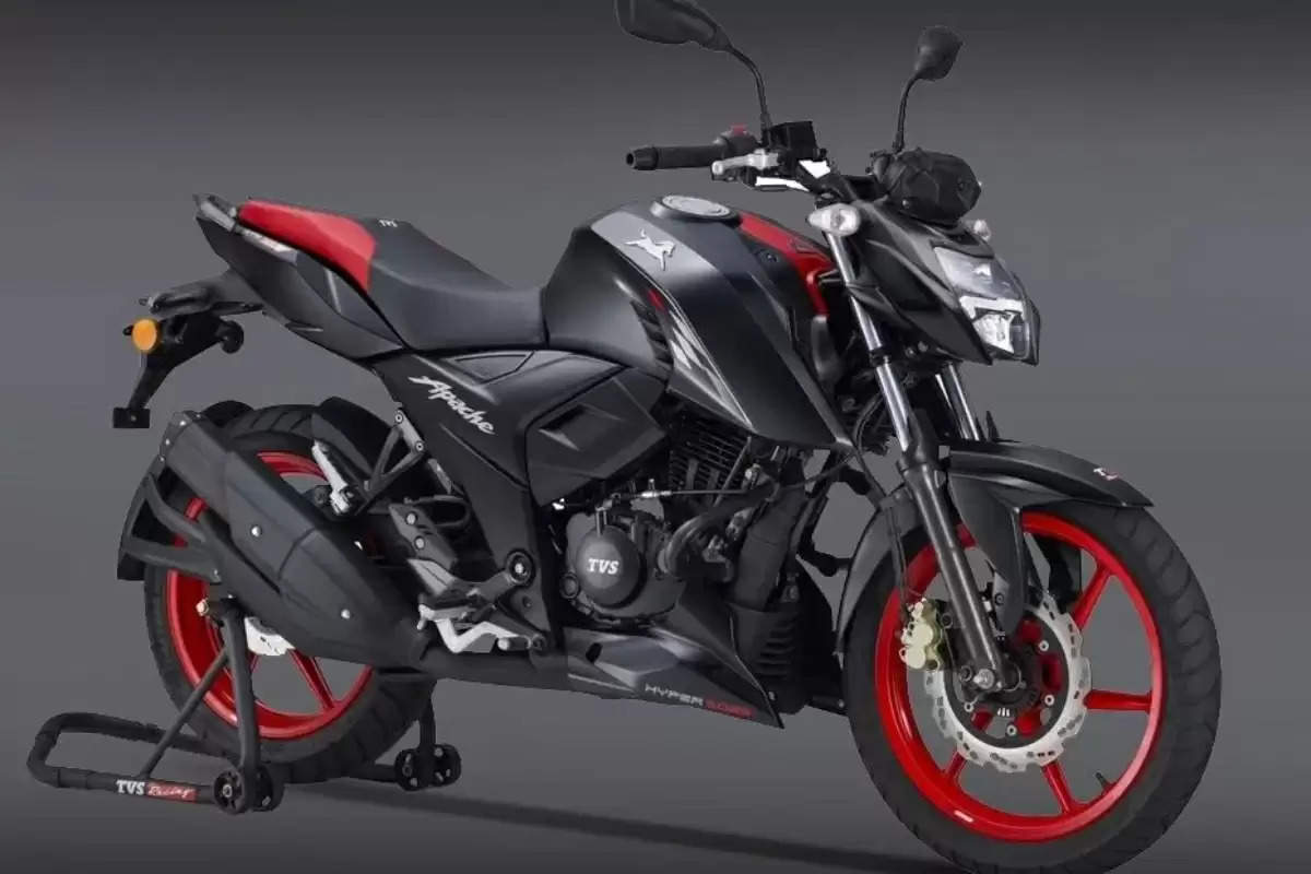 TVS Apache RTR 160 4V : Pulsar को टक्कर देने आ गई TVS ये धांसू बाइक, जानिए फीचर्स और कीमत