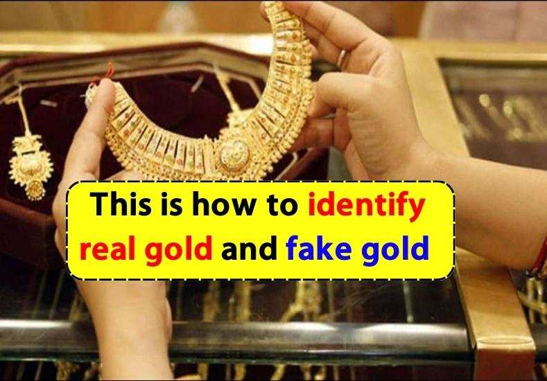 Real Gold vs Fake Gold test??? 