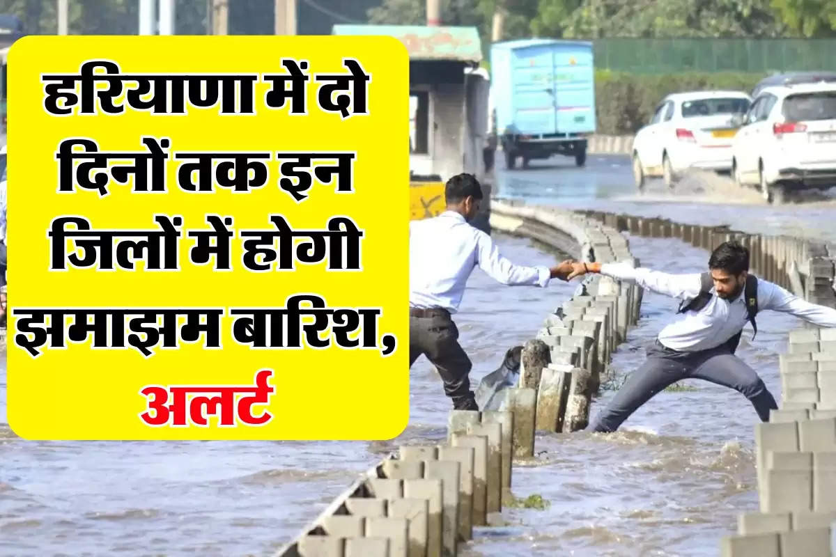 Haryana Weather Alert: हरियाणा में दो दिनों तक इन जिलों में होगी झमाझम बारिश, देखें ये अलर्ट