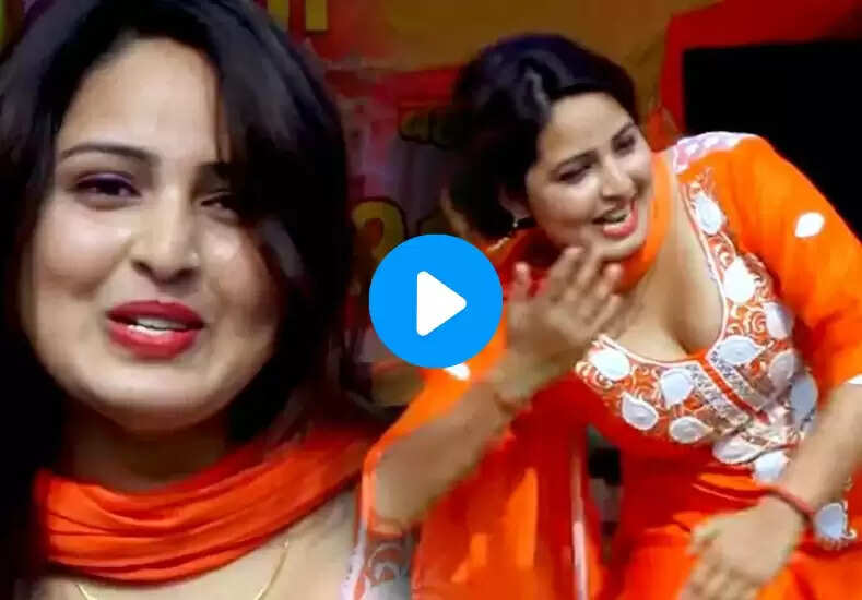 Haryanvi Dance Video: Gori Rani danced fiercely on this Haryanvi song, fans became uncontrollable